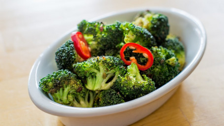 Spicy Grilled Broccoli