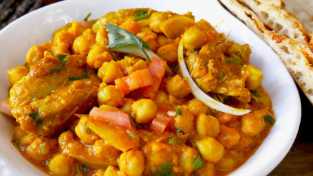 20. Chole Chicken Curry