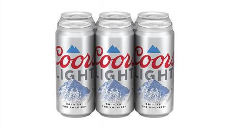 Coors Light Bierdose (16 Oz X 6 Ct)