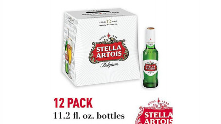 Stella Artois Bierflasche (11,2 Oz X 12 Ct)