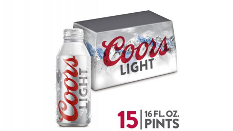 Coors Light Lager Bier (16 Oz X 15 Ct)