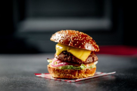 To Vegan And Beyond Burger With Fries