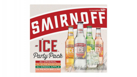 Smirnoff Ice Party Pack Bottles (11 Oz X 12 Ct)