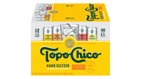 Topo Chico Hard Seltzer Hard Seltzer Variety Pack Dosen (12 Oz X 12 Ct)