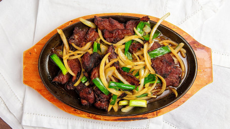 Abendessen Mongolisches Rindfleisch