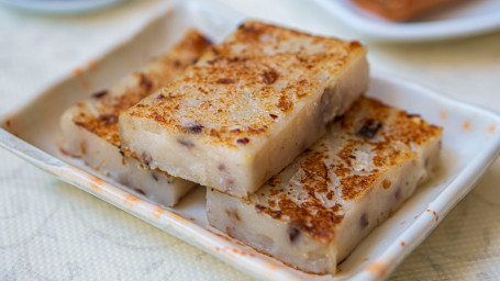 B5. Dried Scallop Turnip Cake Yáo Zhù Luó Bái Gāo