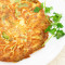 E39. Bitter Melon Pork Sung Oyster Omelette liáng guā ròu sōng háo zǐ jiān dàn