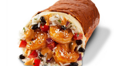 Neu Zitrus Limetten Shrimp Burrito