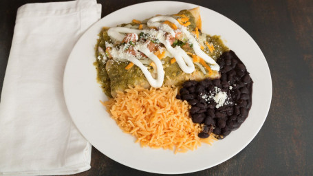 Enchiladas Verdes Or Mole