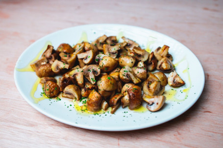 Chilly Garlic Mushrooms