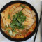 13. Boneless Hainanese Chicken with Laksa Soup Combo zhāo pái wú gǔ hǎi nán jī lǎ shā tāng miàn tào cān