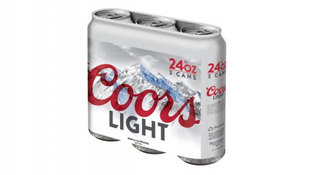 Coors Light, 3Er-Packung - 24 Unzen (4,2 % Vol.)
