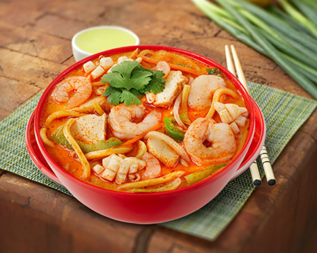 Soup Combo 3 (Seafood Curry Laksa)