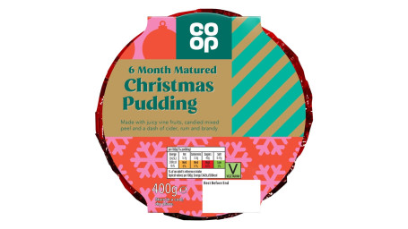 Co-Op 6 Month Matured Christmas Pudding 400G