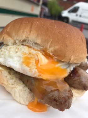 Sausage And Egg Huffkin