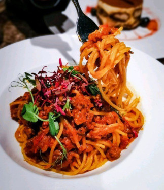 Spaghetti Beef Bolognese Niú Ròu Jiàng Yì Dà Lì Miàn