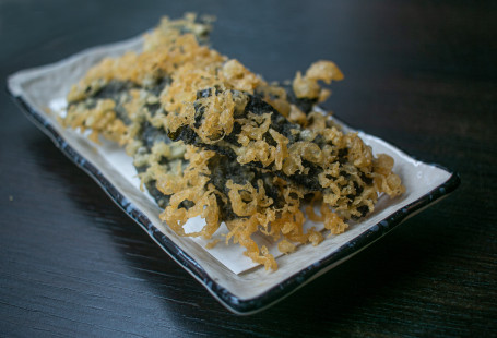 Nori Seaweed Tempura Zǐ Cài Tiān Fù Luó