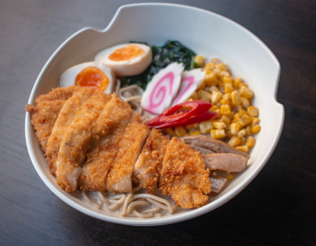 Katsu Chicken Ramen Jí Liè Jī Ròu