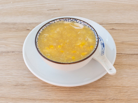 Chicken Sweetcorn Soup Jī Ròu Yù Mǐ Rōng Gēng