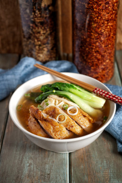 Roast Chicken La-Mian Shāo Jī Lā Miàn