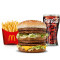 Mittleres Doppel-Big-Mac-Angebot