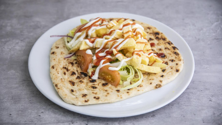 Chip Salad Naan