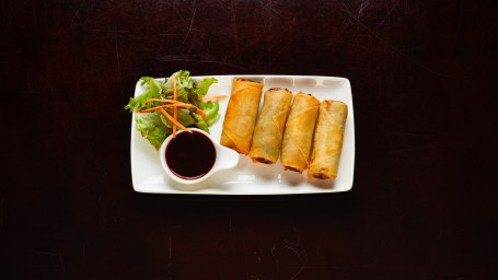 Crispy Duck Roll (4) Xiāng Sū Yā Juǎn