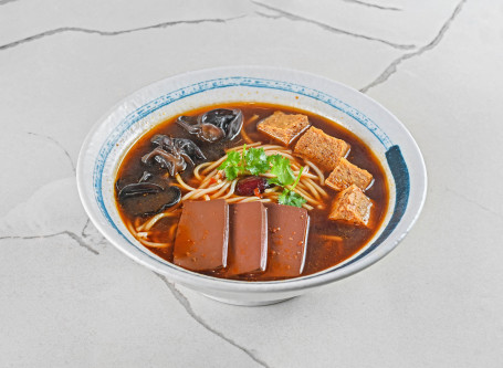 Tái Wān Má Là Yā Xuè Pīn Dòng Dòu Fǔ Yī Rén Shāng Wù Tào Cān Taiwanese Spicy Duck Blood And Frozen Tofu Set Menu For One