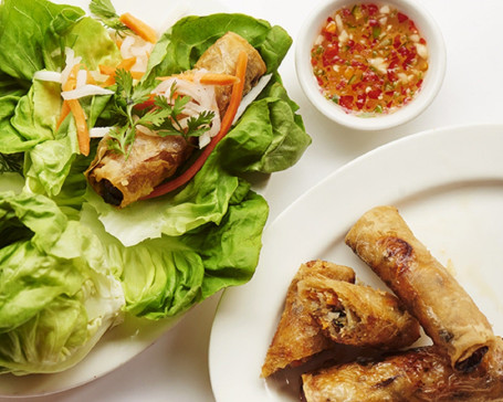 Crispy Vegetable Spring Rolls (V)(Chả Giò Chay)