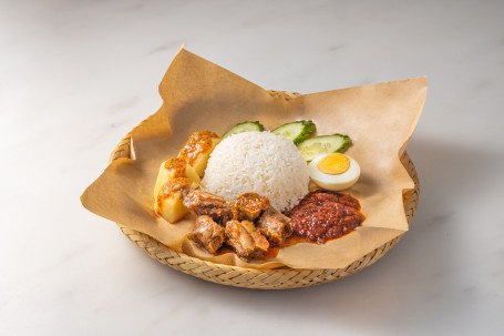 R005 Là Sǐ Jiā Duō （Qiāo Mén Fàn） Nasi Katok