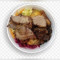 Carne de Frango ,porco, linguicinha fritas(assadas)