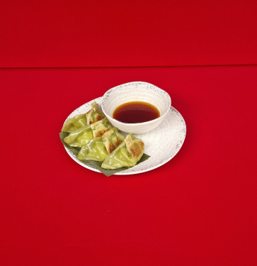 Pan-Fried Leek Gyoza (4 Pieces) (Vgn)