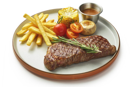 Grilled Australian Striploin Steak 8Oz