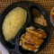 9. Boneless Hainanese Chicken with Rice Combo wú gǔ hǎi nán jī