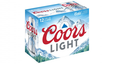 Coors Light American Light Lager-Dosen (12 Oz X 12 Ct)