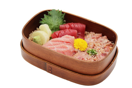 běn wěi tūn ná yú tuō luó jǐng Tuna Donburi