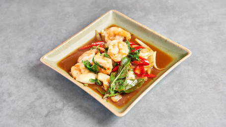 King Prawns With Holy Basil (Pad Krapow Gung)