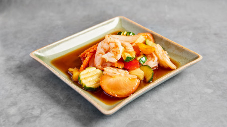 Sweet Sour Prawns (Preowan Gung)