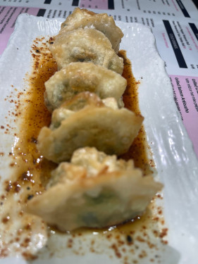 Vegetable Dumplings With Chilli Rice Vinegar Sauce