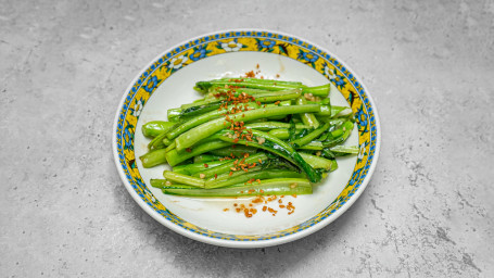 Choy Sum Stir Fried With Garlic (V) Suàn Róng Cài Xīn