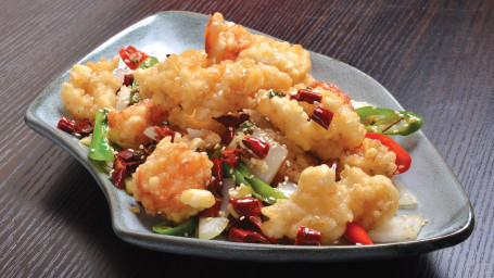 Hot And Spicy Squid Prawn
