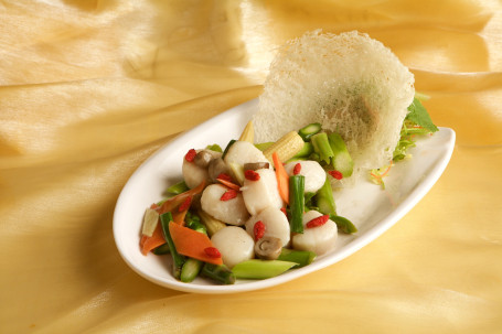 Lù Sǔn Dài Zi Quick Fried Scallop With Asparagus