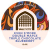 Even S'more Double Maple Triple Chocolate Blueberry