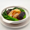 Huā Gū Huá Jī Fàn Mushroom And Chicken On Steamed Rice