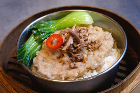 Zhāng Yú Ròu Bǐng Fàn Dried Octopus And Pork On Steamed Rice