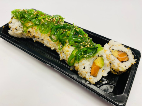 Wakame Salmon Avocado Roll わかめサーモンアボカドロール