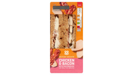 Co-Op-Hühnchen-Speck-Sandwich