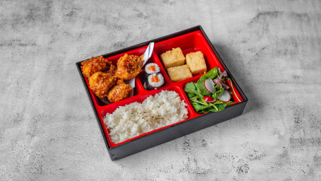 Chicken Katsu Bento （Rì Shì Miàn Bāo Jī）