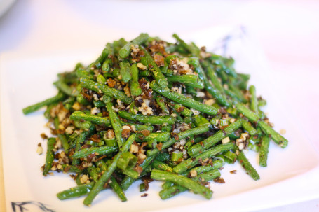 Dry-Fried Green Beans With Minced Pork Gàn Biān Sì Jì Dòu