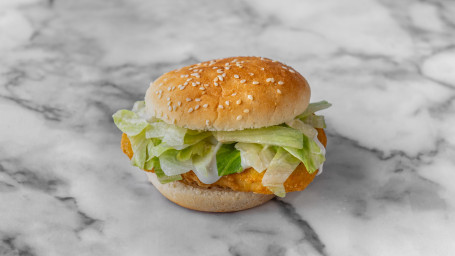 Chicken Steak Burger With Lettuce&Mayo